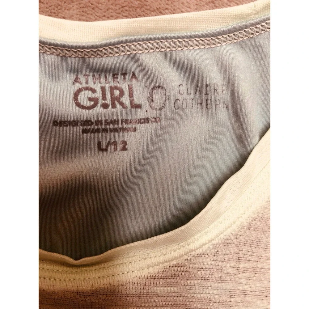 Athleta Girl Perfect Pair Layered Tank L 12 Sleeveless‎ Shirt Active